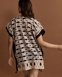 Caftan à pampilles