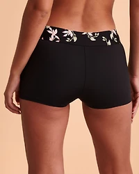 Bas de bikini garçonne FLORAL WAVE