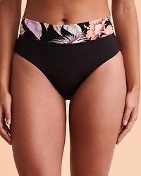 Bas de bikini bande taille contrastante FLIRTATION
