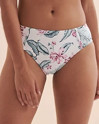 Bas de bikini White Tropical