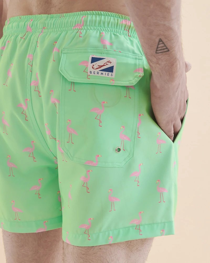 Maillot volley Green Flamingo