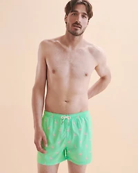 Green Flamingo Volley Swimsuit