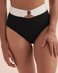 Versa Rib High Waist Bikini Bottom
