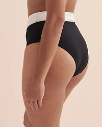Versa Rib High Waist Bikini Bottom
