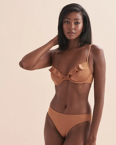 Arabesk Web Plunge Bikini Top