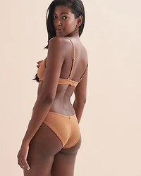 Arabesk Web Plunge Bikini Top