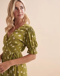 Robe courte porte-feuille Chiquita