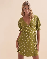 Chiquita Mini Wrap Dress