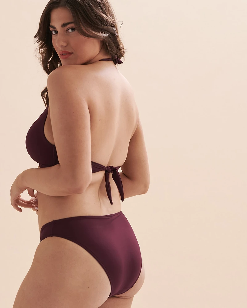 Haut de bikini triangle torsadé à l'avant bonnet D-DD Jetset