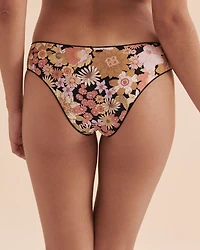 Bas de bikini cheeky aux hanches Mystic Floral