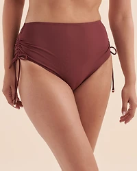 Bas de bikini taille haute Bourgogne