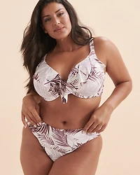 Haut de bikini plongeant bonnet D Fall Leaf