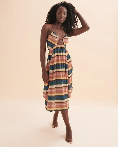 Robe longue Gerri Striped