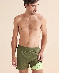 Green & Pineapple Volley Swimsuit