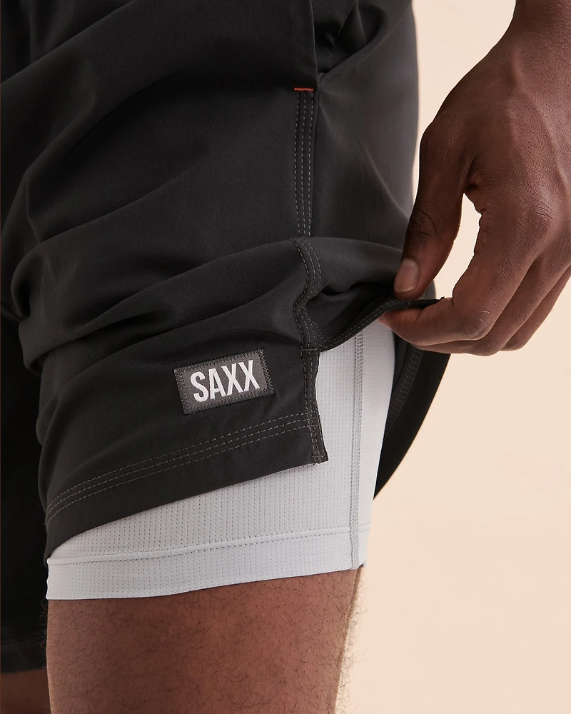 Oh Buoy 2N1 Stretch 7" Volley Swimsuit With Brief Liner