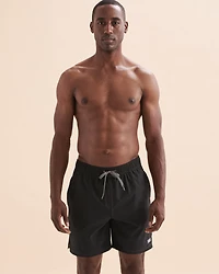 Oh Buoy 2N1 Stretch 7" Volley Swimsuit With Brief Liner