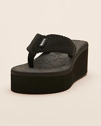 Sandales compensées