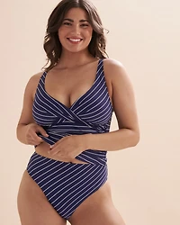 Haut tankini croisé à l'avant Shoreline