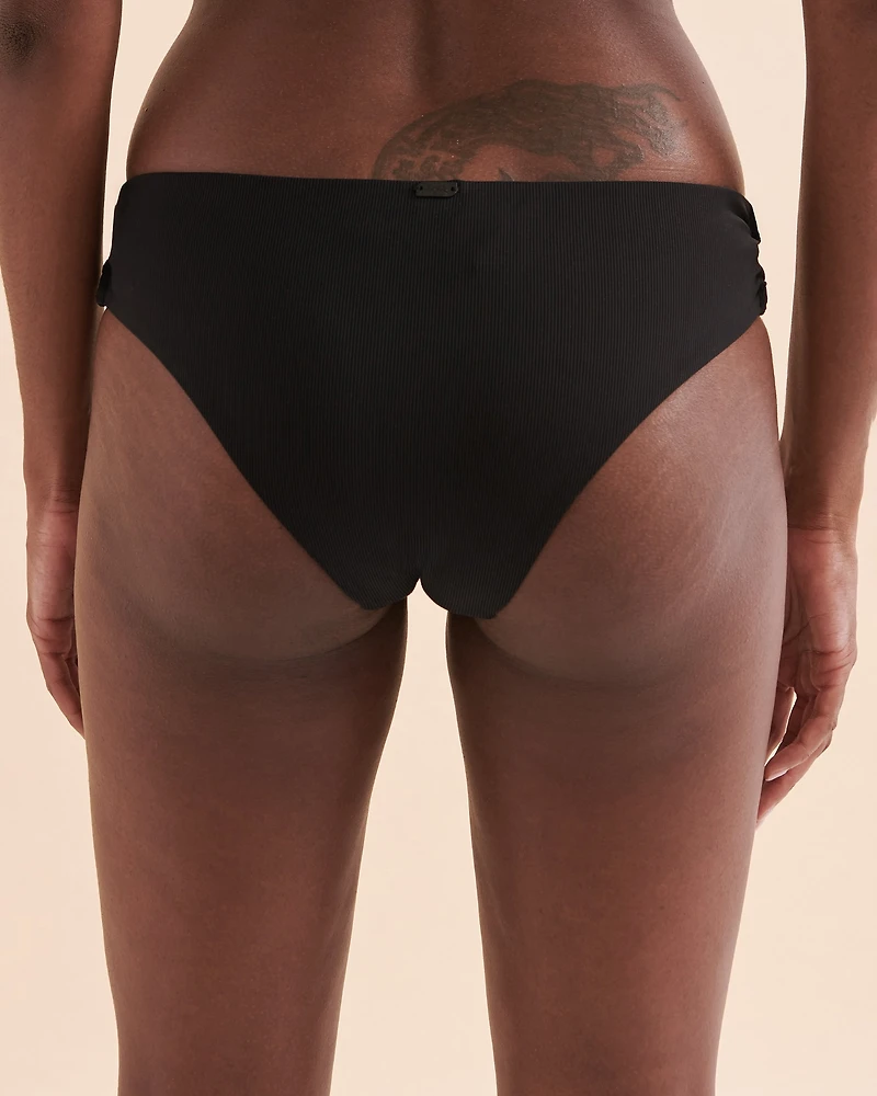 Ribbed Cheeky Bikini Bottom