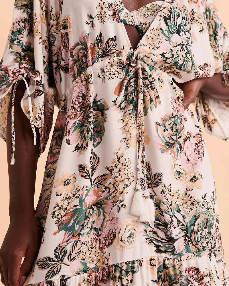 JACOBEAN Ruffle Caftan