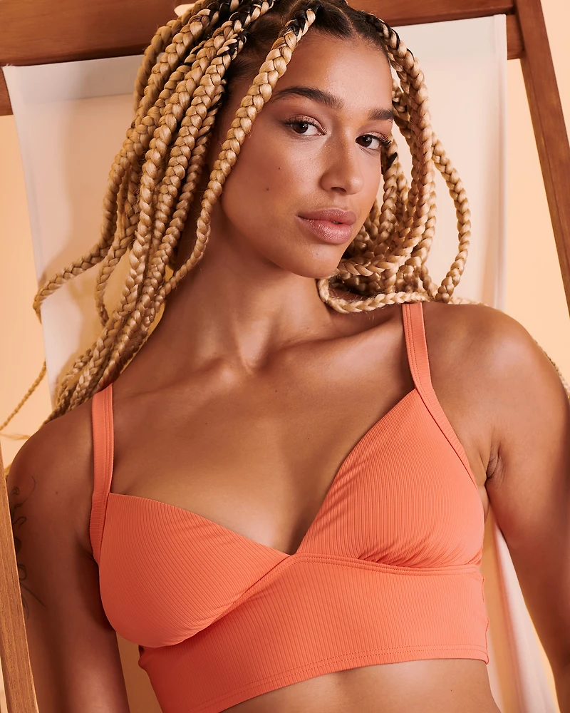 RIB Short Tankini Top