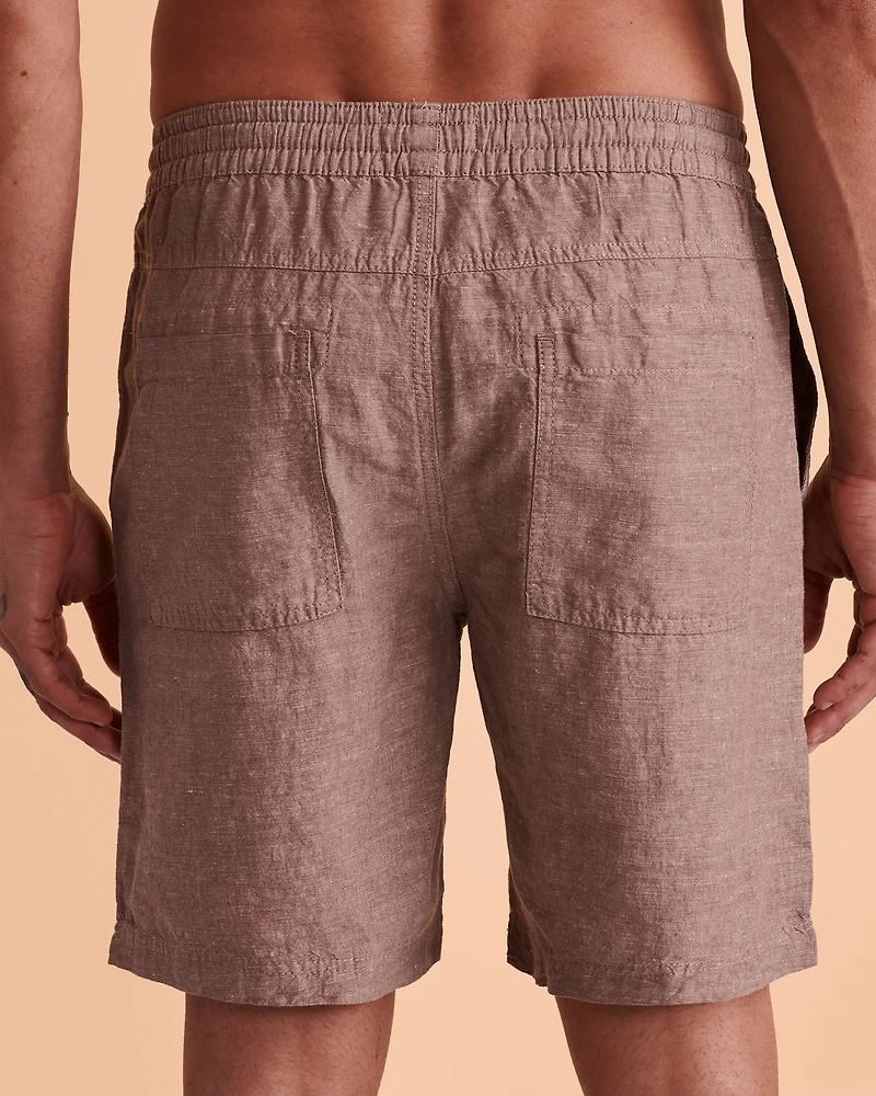 Linen Bermuda Shorts