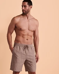 Linen Bermuda Shorts