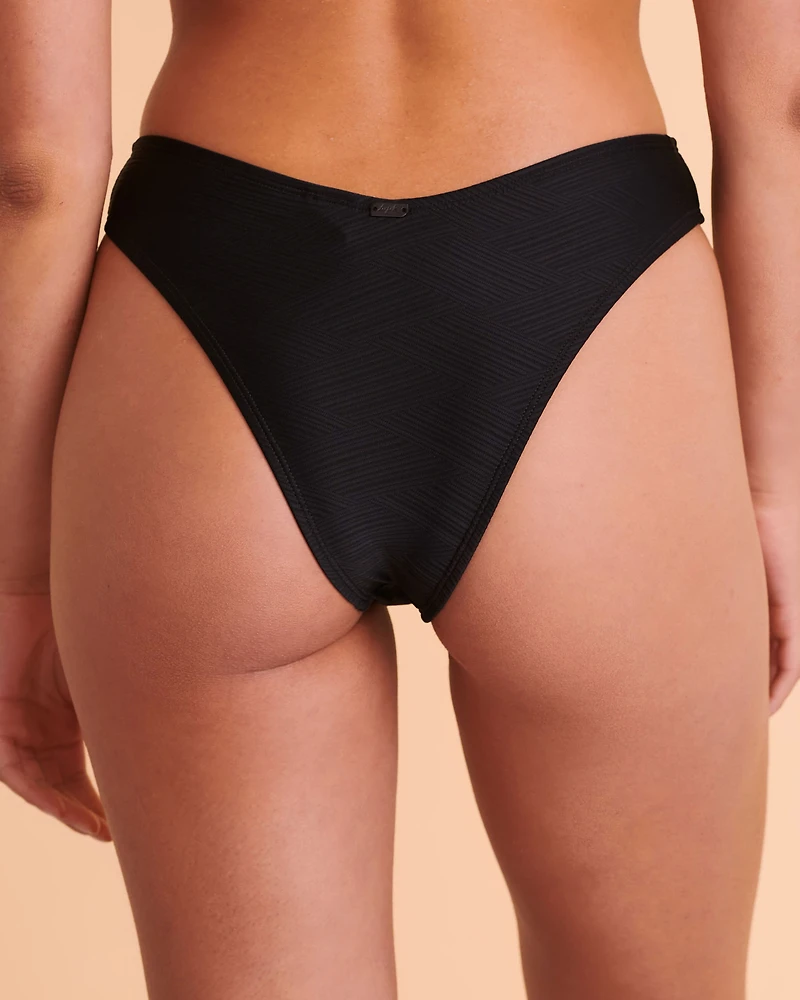Bas de bikini tanga TEXTURED