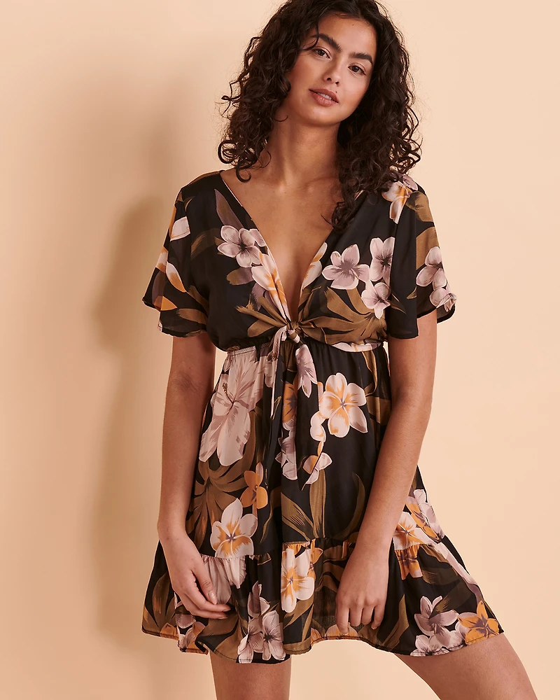 ALOHA Recycled Fibers Mini Dress