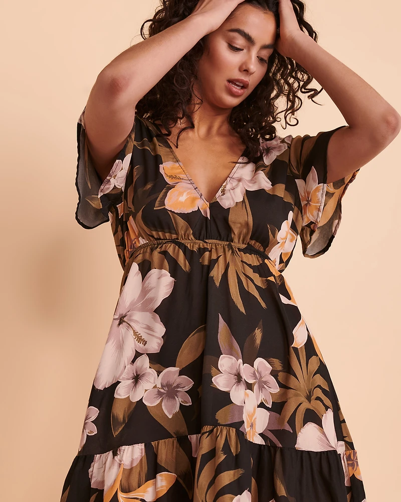 ALOHA Recycled Fibers Mini Dress