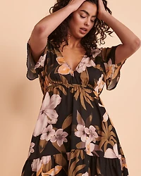ALOHA Recycled Fibers Mini Dress