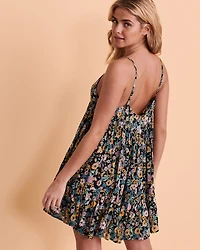 Thin Straps Mini Dress