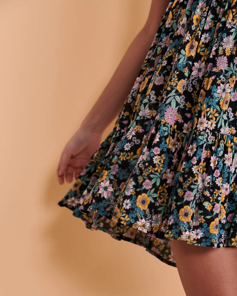 Mini robe à bretelles minces