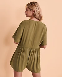 ENDLESS JOURNEY Short Sleeve Romper