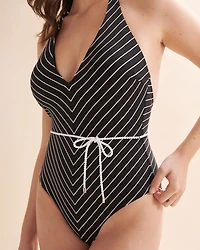 SHORELINE Halter One-piece Swimsuit