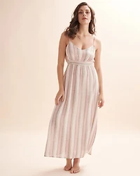 Robe maxi bretelles minces