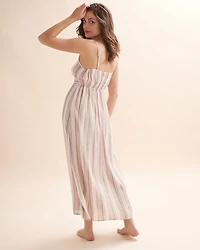 Robe maxi bretelles minces