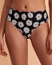 Daisy Mid Waist Bikini Bottom