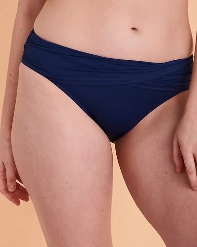 U THINK PINK Twisted Waistband Bikini Bottom