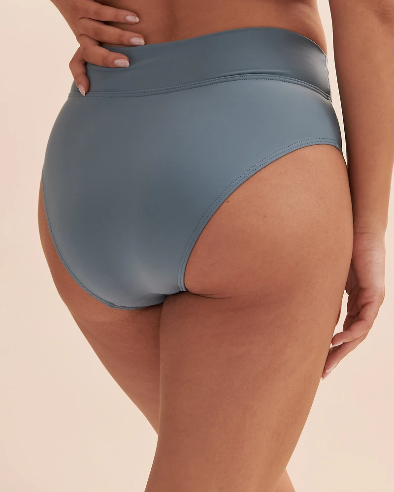 Tropical High Waist Bikini Bottom