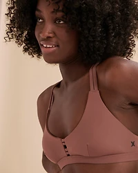 Max Solid Bralette Bikini Top