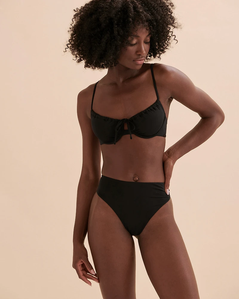 Haut de bikini bralette avec armature Solid