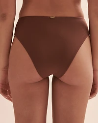 Bas de bikini tanga Rib