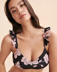 Evening Bloom Bralette Bikini Top