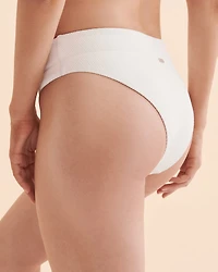 Bas de bikini tanga Textured