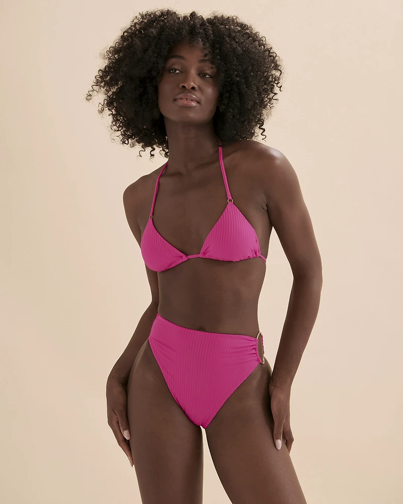 ZINNIA ECORIB Triangle Bikini Top