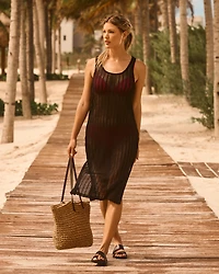 Crochet Midi Dress