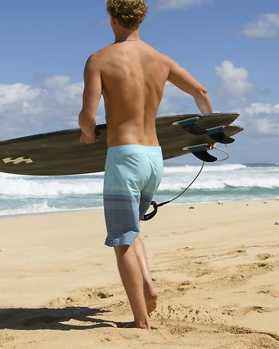 All Day Heather Strip Pro Boardshort Swimsuit