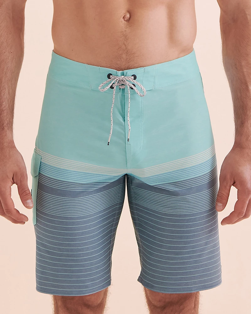 All Day Heather Strip Pro Boardshort Swimsuit