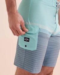 All Day Heather Strip Pro Boardshort Swimsuit